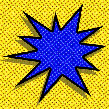 retro tarzı pop art patlaması