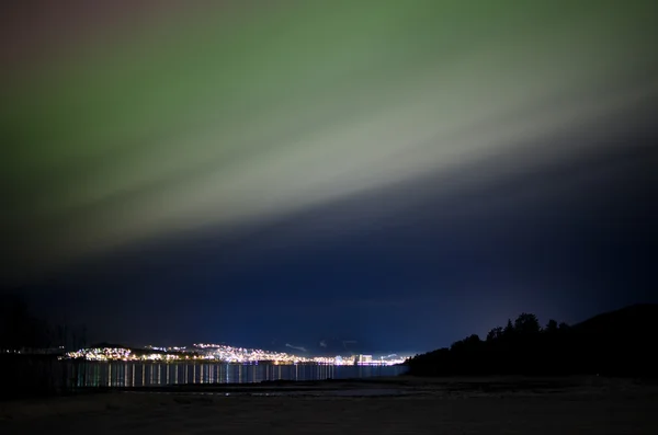 Aurora borealis — Stock Photo, Image