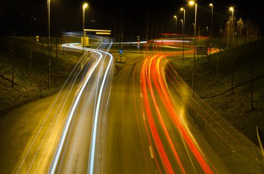 gece trafik