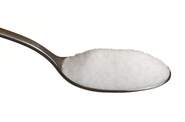 bir kaşık beyaz şeker