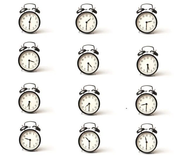 Reloj despertador configurado media hora — Foto de Stock
