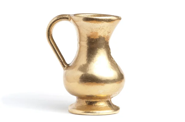 Antique brass jug — Stock Photo, Image