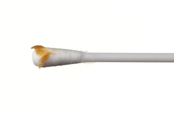 kulak balmumu bir pamuklu çubukla üzerinde