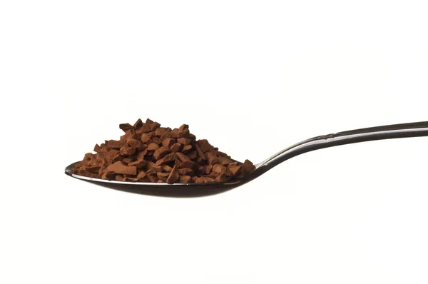 Розчинна кава зерно — стокове фото