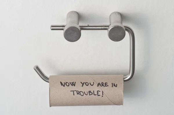 tuvalet kağıdı yok