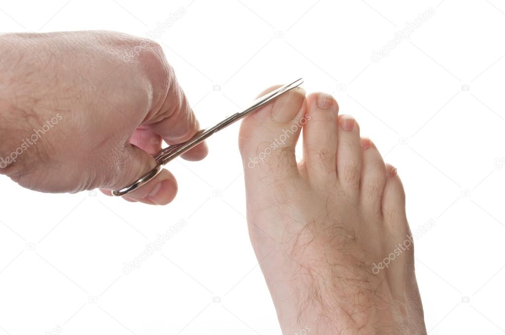 Cutting toe nails