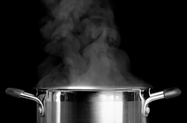Boiling casserole — Stock Photo, Image