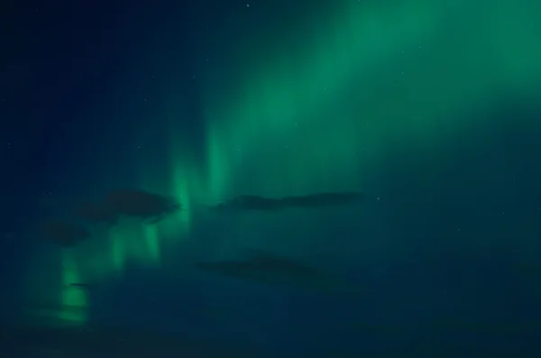 Nordlichter (Polarlichter)) — Stockfoto