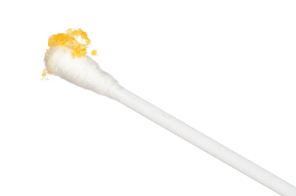 Ear Wax Cotton Swab — Stock Photo, Image