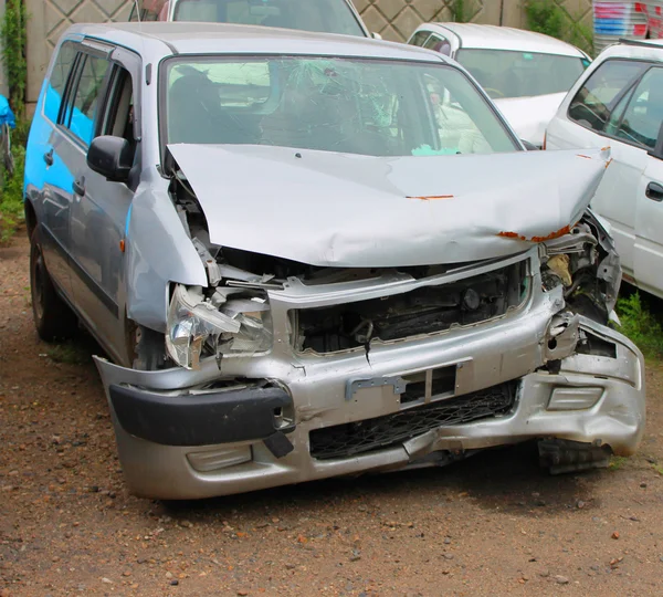 Weg toegebrachte schade — Stockfoto