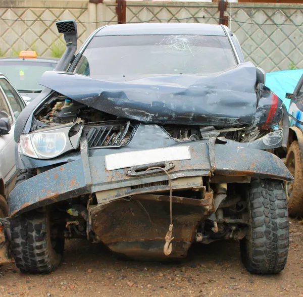 Road damage — Stock Photo, Image