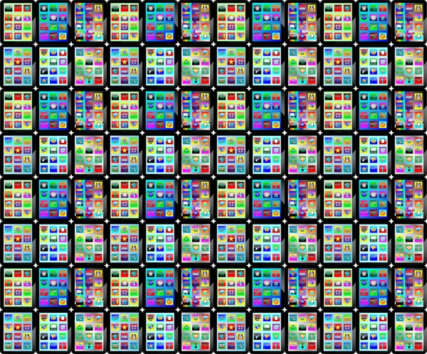 Hintergrund aus Tablets — Stockvektor