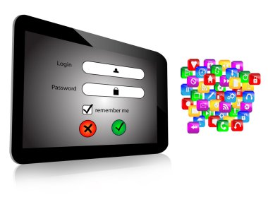 oturum açma ve tablet