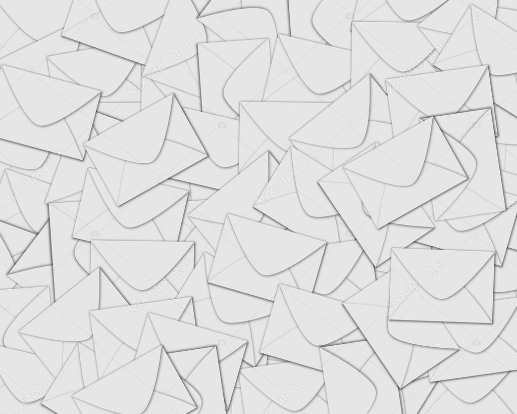 Background of envelopes