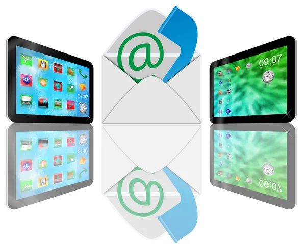 Two tablet — Stock Photo, Image