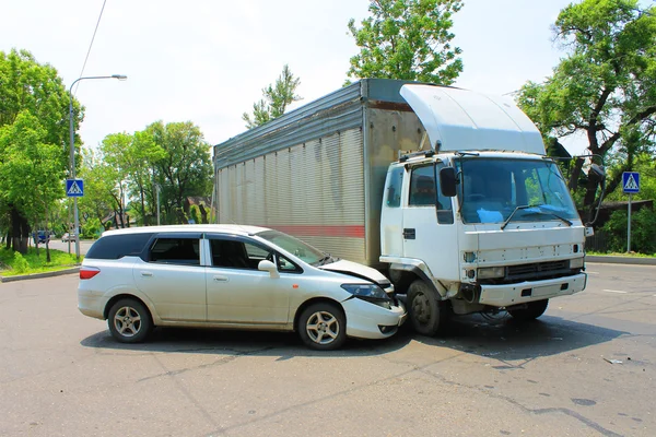 Traffic accident 09.06.13 — Stock Photo, Image