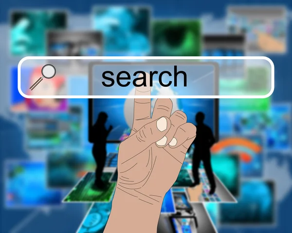Internet search — Stock Photo, Image