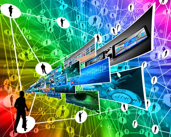 Pensamientos de alta tecnología —  Fotos de Stock