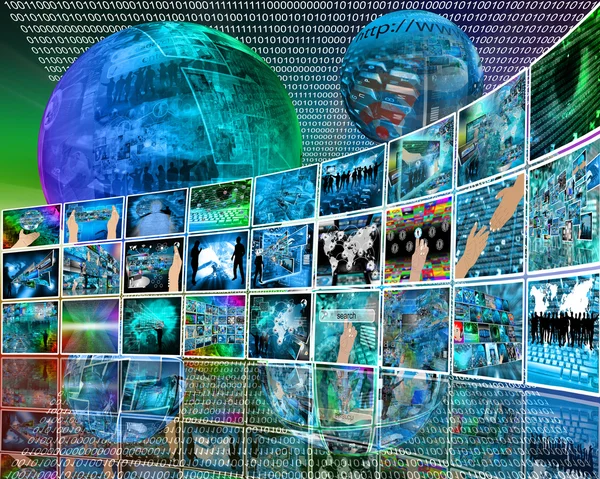 Internet perspectief — Stockfoto