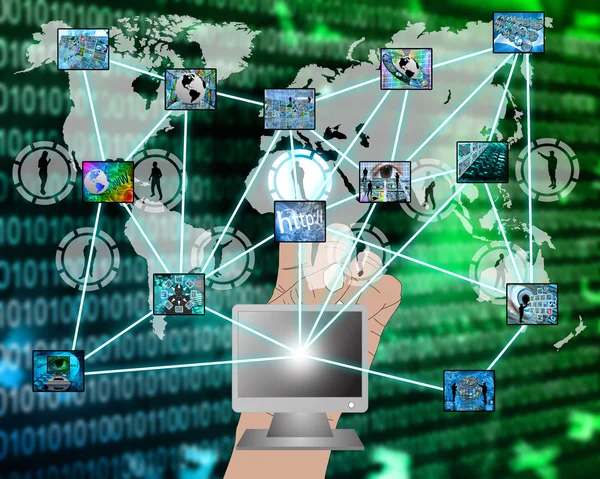 Internet en su totalidad —  Fotos de Stock