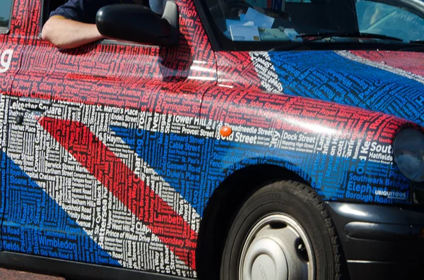 Londra-Taksi-union jack