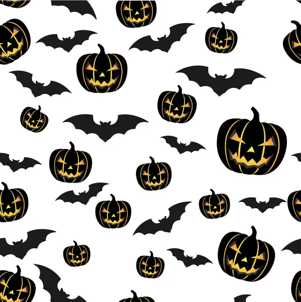 Halloween bezešvé pozadí — Stockový vektor