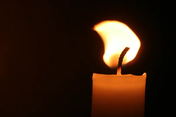 Burning candle — Stock Photo, Image