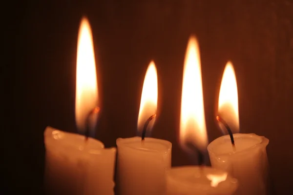 Burning candle — Stock Photo, Image