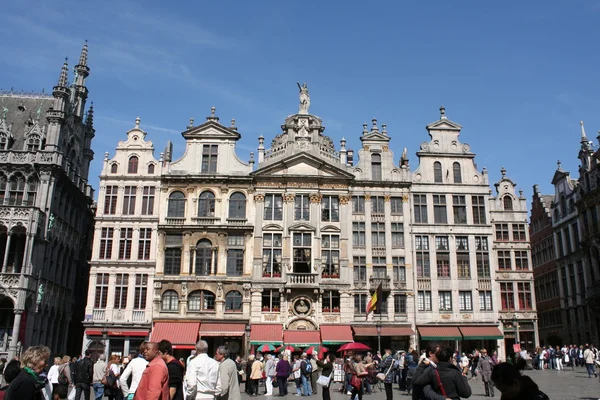 Grand place v Bruselu — Stock fotografie