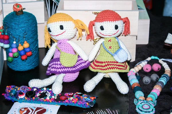 Hand made dolls of Moldova — Stock Photo, Image