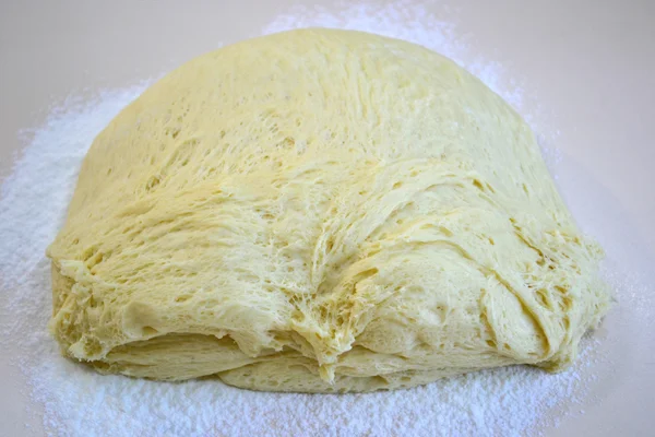 Yeast dough — Stock Photo, Image