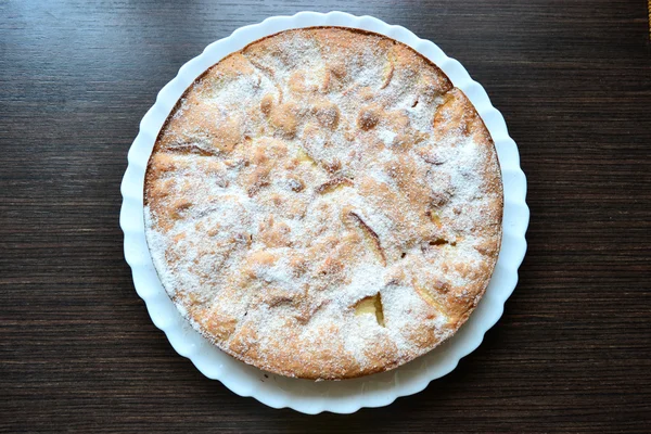 Яблучний пиріг — стокове фото