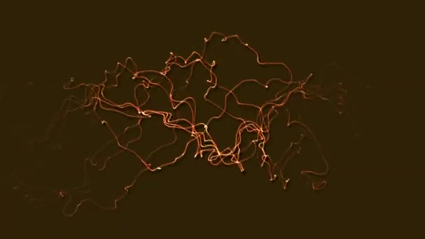 Estrutura abstrata em castanho — Vídeo de Stock