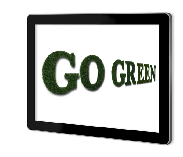 Go green — Stock Photo, Image