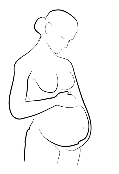 Pregnant woman — Stock Photo, Image