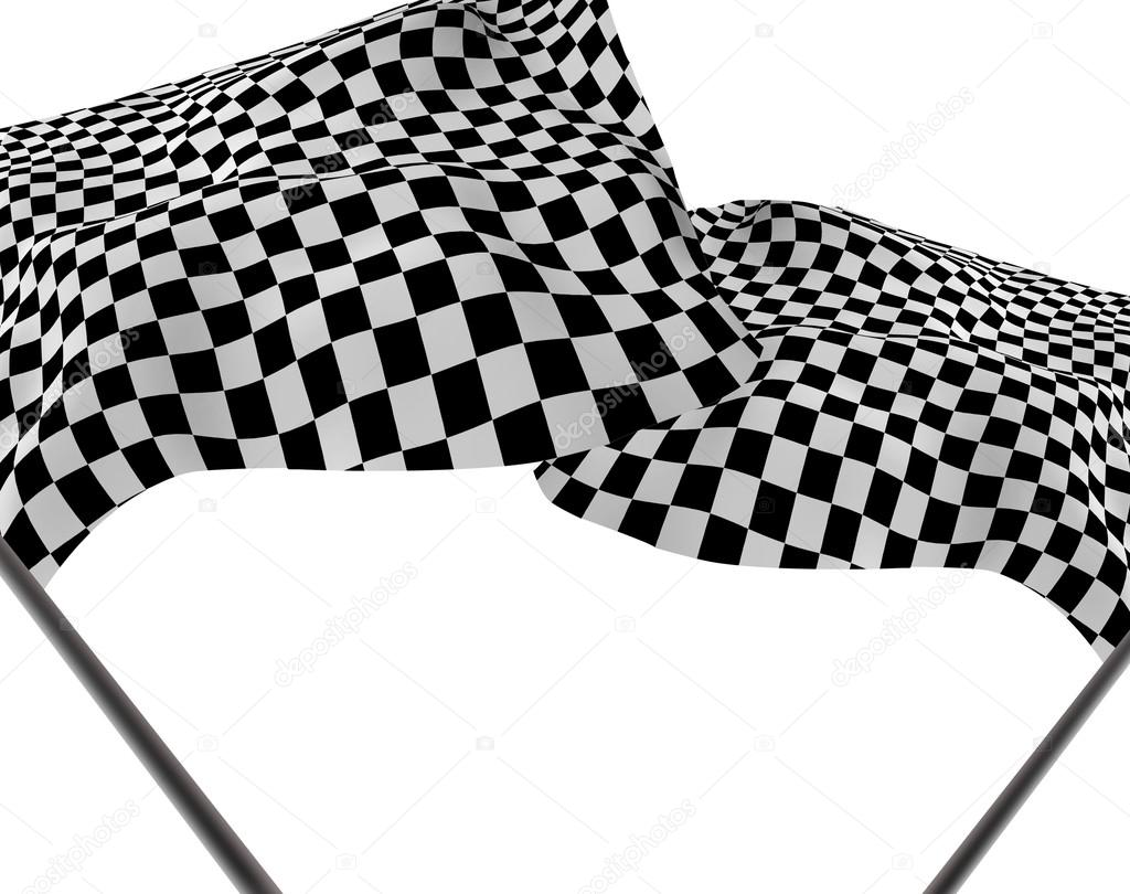 Large Checkered Flag