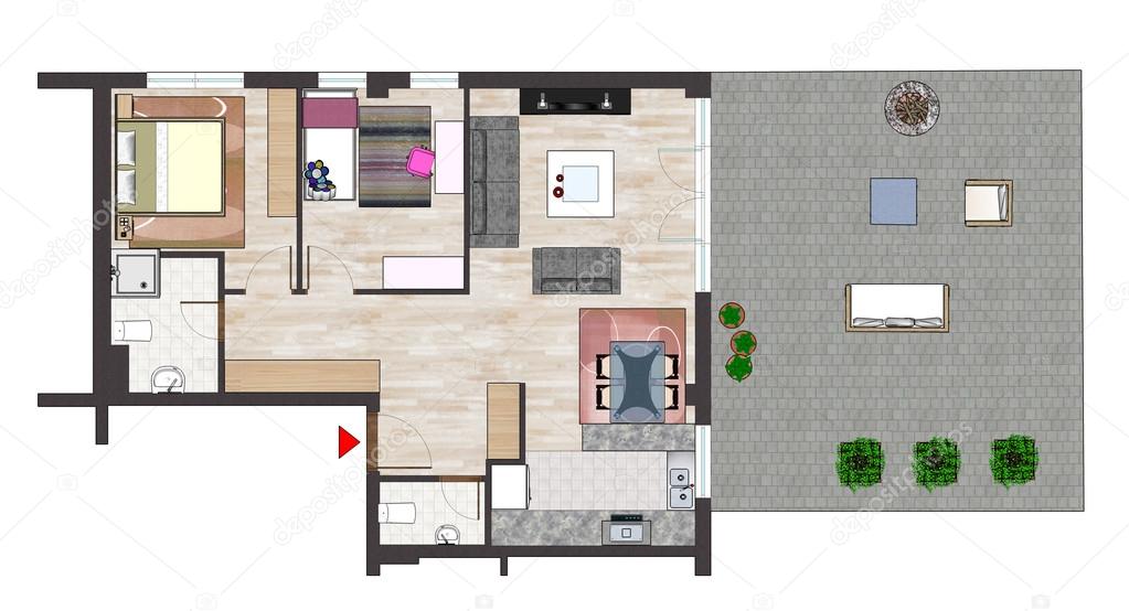 Home floor plan