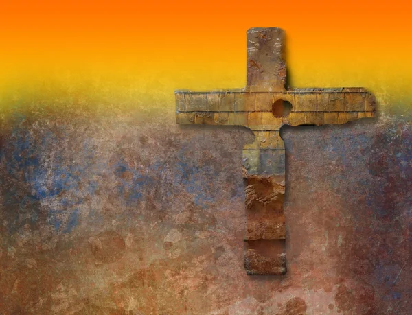 Rusty cross — Stock Photo, Image