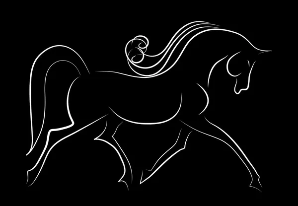 Elegant häst — Stockfoto