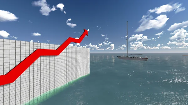 Gráfico de negocios —  Fotos de Stock