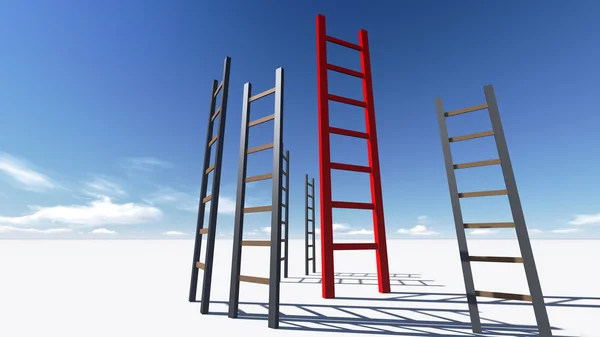 Ladder of Success — Stock Photo, Image