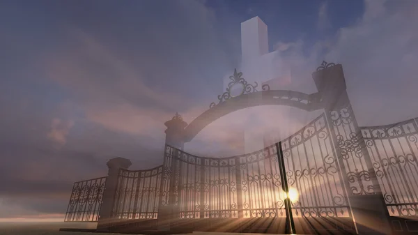 Porten till himlen — Stockfoto