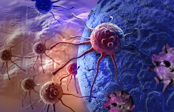 Cancer cell — Stock Photo, Image