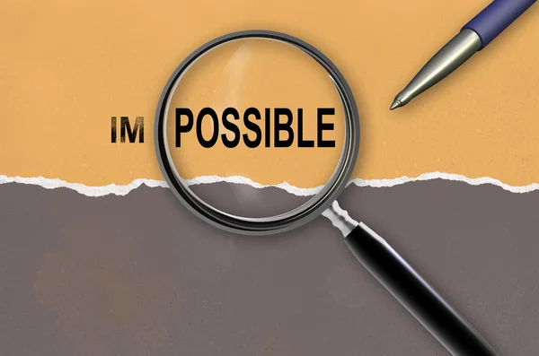 It is possible — Stock Photo, Image