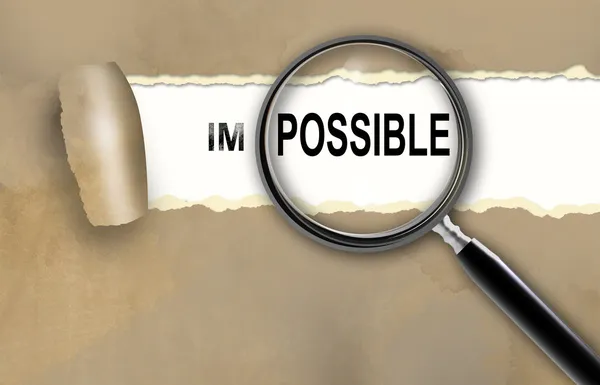 It is possible — Stock Photo, Image