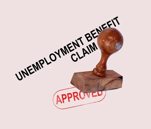 Subsídio de desemprego pedido aprovado — Fotografia de Stock