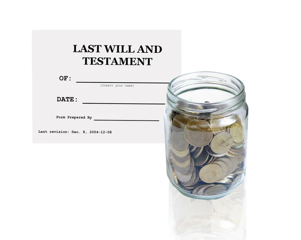 Last Will and Testament — Stock Photo, Image