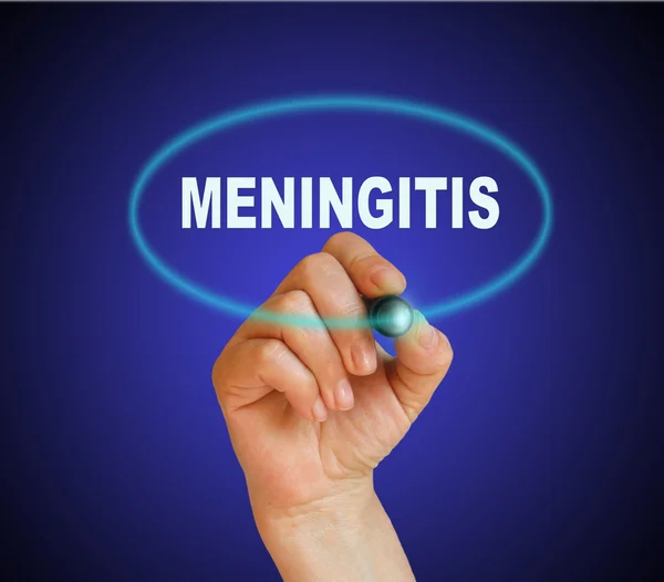 Менингит — стоковое фото