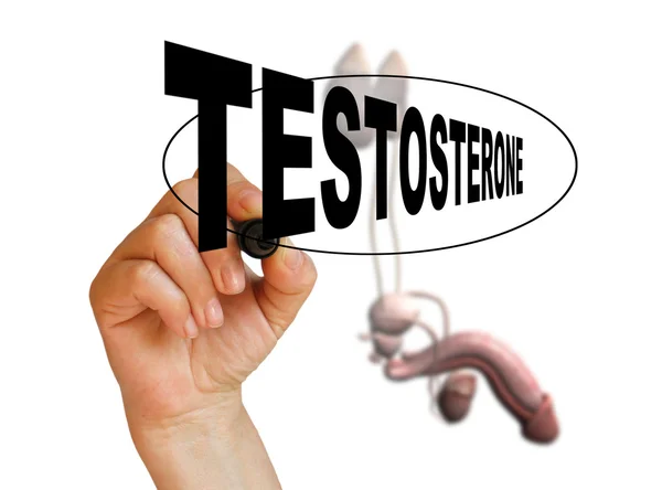 Testosterona — Fotografia de Stock