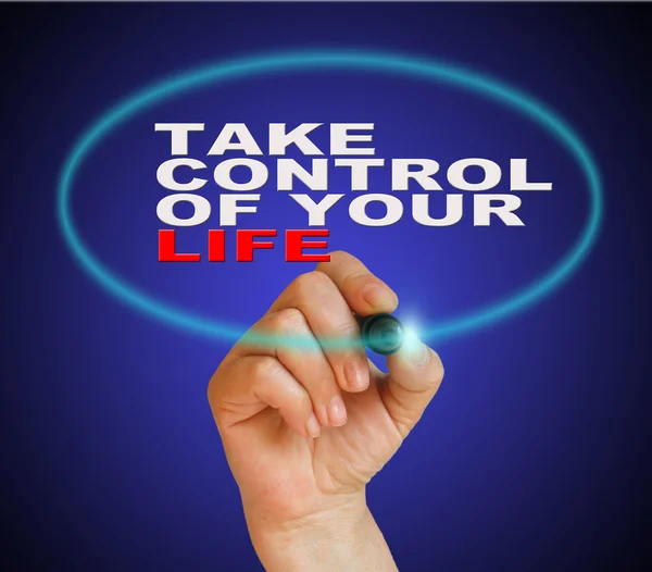 Take Control Of Your Life Concept — Stock Photo, Image